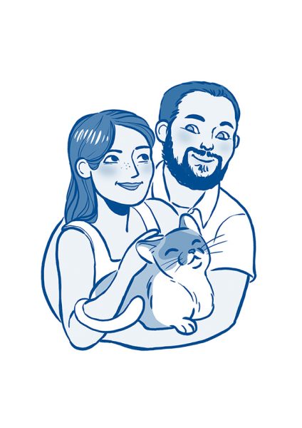 Illustration de famille